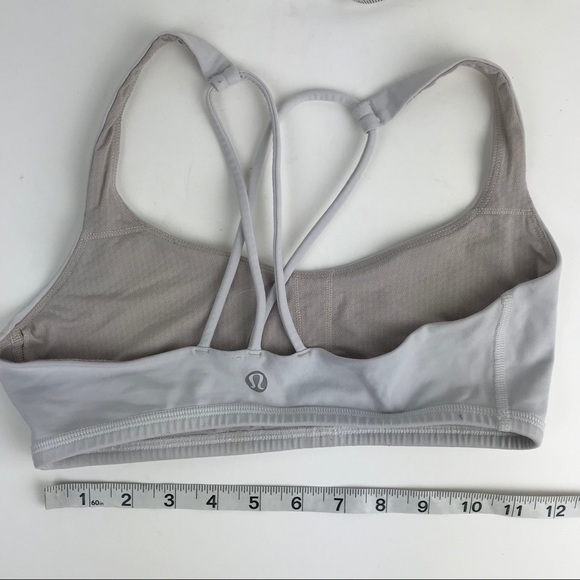 Lululemon strappy white sports bra straps small - Picture 2 of 6